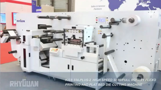 Máquina de acabado de etiquetas KISS-300PLUS-2