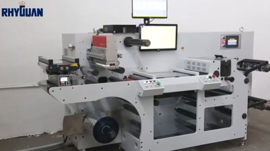 Máquina de Inspección y Rebobinado de Etiquetas SMART-330-HMS