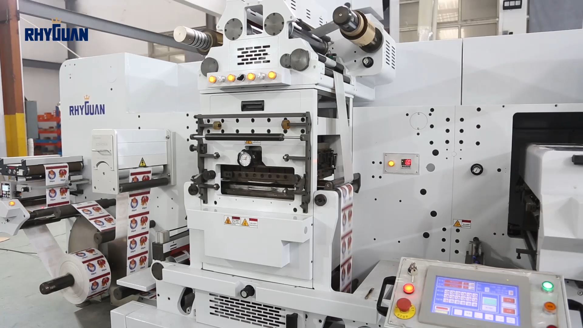 Máquina de acabado de etiquetas TOP-330PLUS